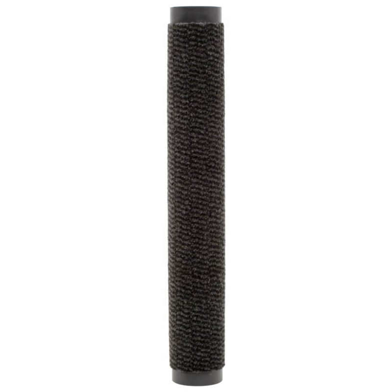 Otirači za prašinu 2 kom pravokutni čupavi 60 x 90 cm crni - Slika 4