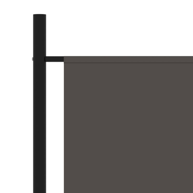 Sobna pregrada s 1 panelom antracit 175 x 180 cm - Slika 3