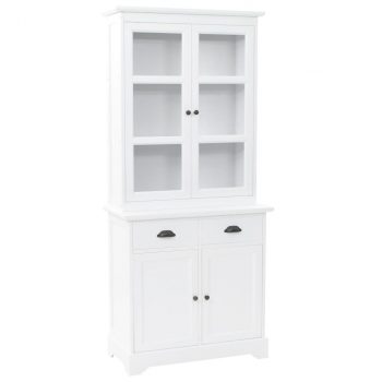 Velška komoda s 4 vrata od MDF-a i borovine 80 x 40 x 180 cm