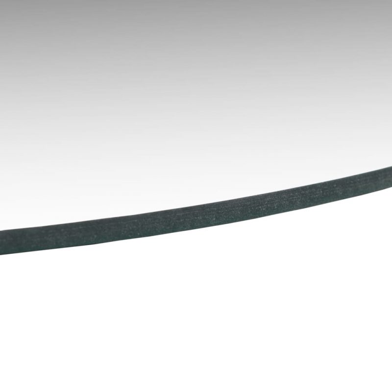 Zidna ogledala 2 kom 60 cm okrugla staklena - Slika 4