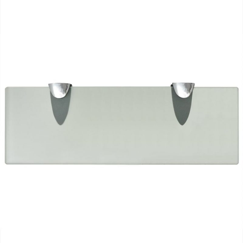 Zidne police 2 kom staklene 30 x 10 cm 8 mm - Slika 4