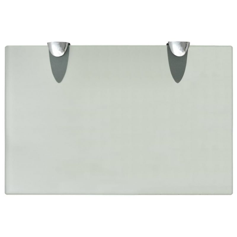 Zidne police 2 kom staklene 30 x 20 cm 8 mm - Slika 4
