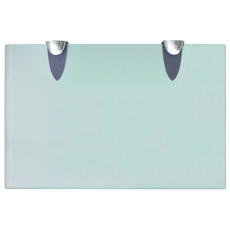 Zidne police 2 kom staklene 30 x 20 cm 8 mm - Slika 4