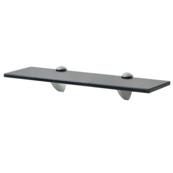 Zidne police 2 kom staklene 40 x 10 cm 8 mm