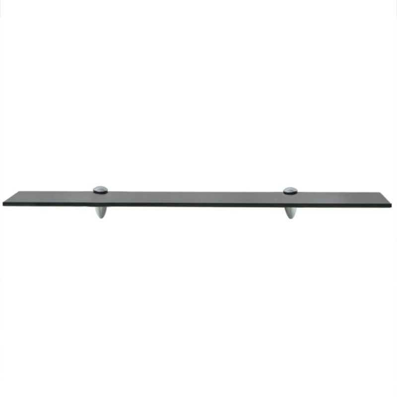 Zidne police 2 kom staklene 70 x 10 cm 8 mm - Slika 3