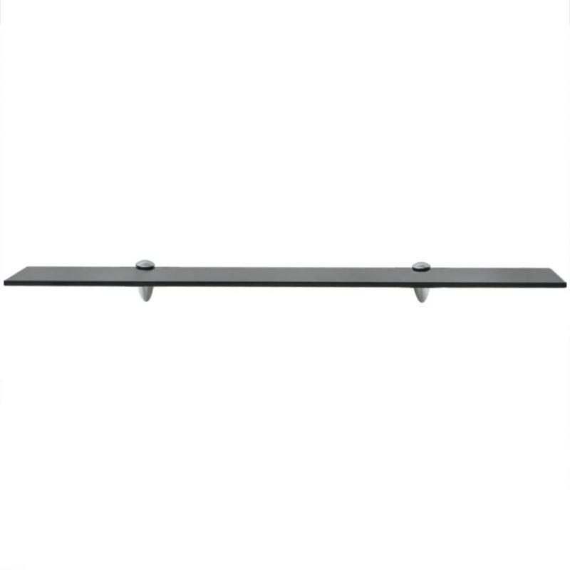 Zidne police 2 kom staklene 80 x 20 cm 8 mm - Slika 3