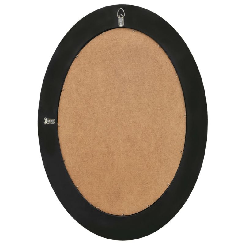 Zidno ogledalo u baroknom stilu 50 x 70 cm crno - Slika 4