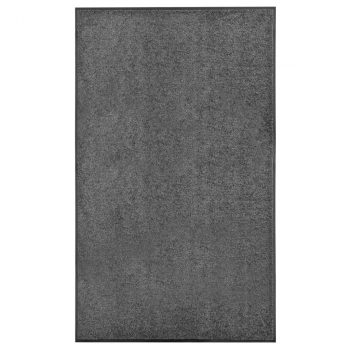 Otirač perivi antracit 90 x 150 cm