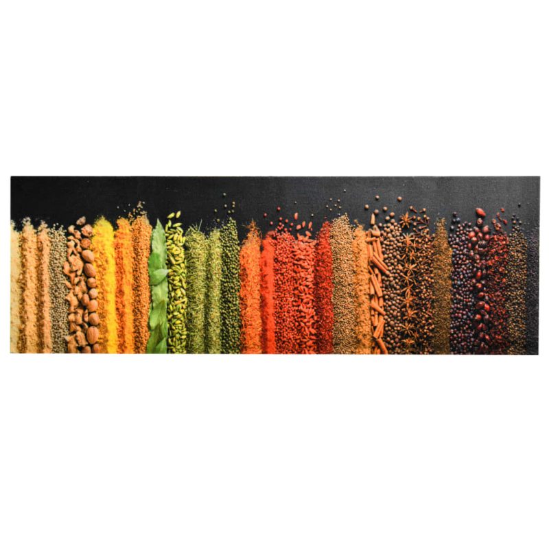 Prostirka za kuhinjski pod s uzorkom začina periva 60 x 180 cm - Slika 3