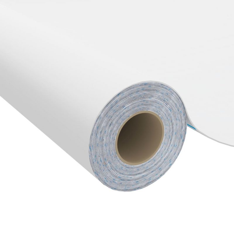 Samoljepljive folije za namještaj 2 kom bijele 500 x 90 cm PVC - Slika 4