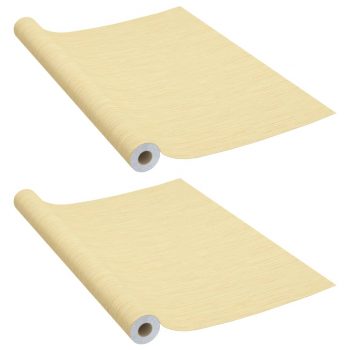 Samoljepljive folije za namještaj 2 kom hrast 500 x 90 cm PVC