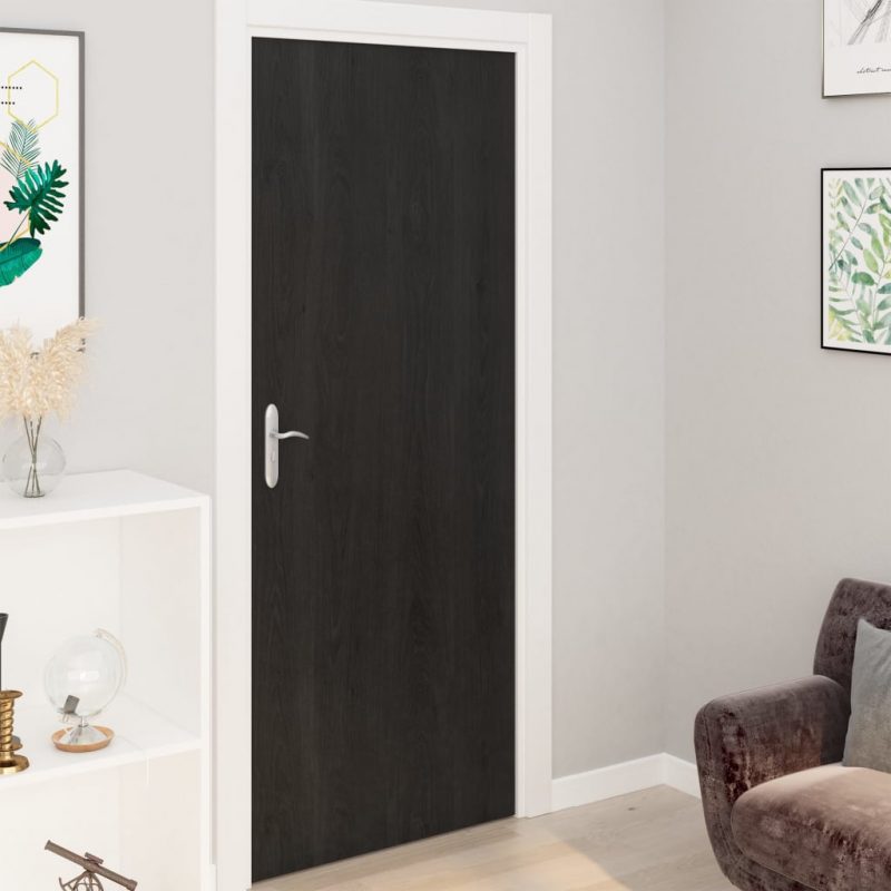 Samoljepljive folije za namještaj 2kom tamno drvo 500x90 cm PVC - Slika 3