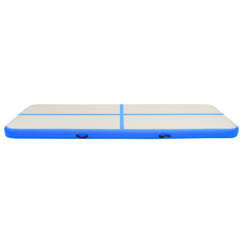 Strunjača na napuhavanje s crpkom 500 x 100 x 15 cm PVC plava - Slika 3