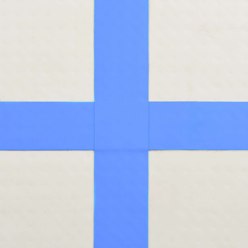 Strunjača na napuhavanje s crpkom 60 x 100 x 10 cm PVC plava