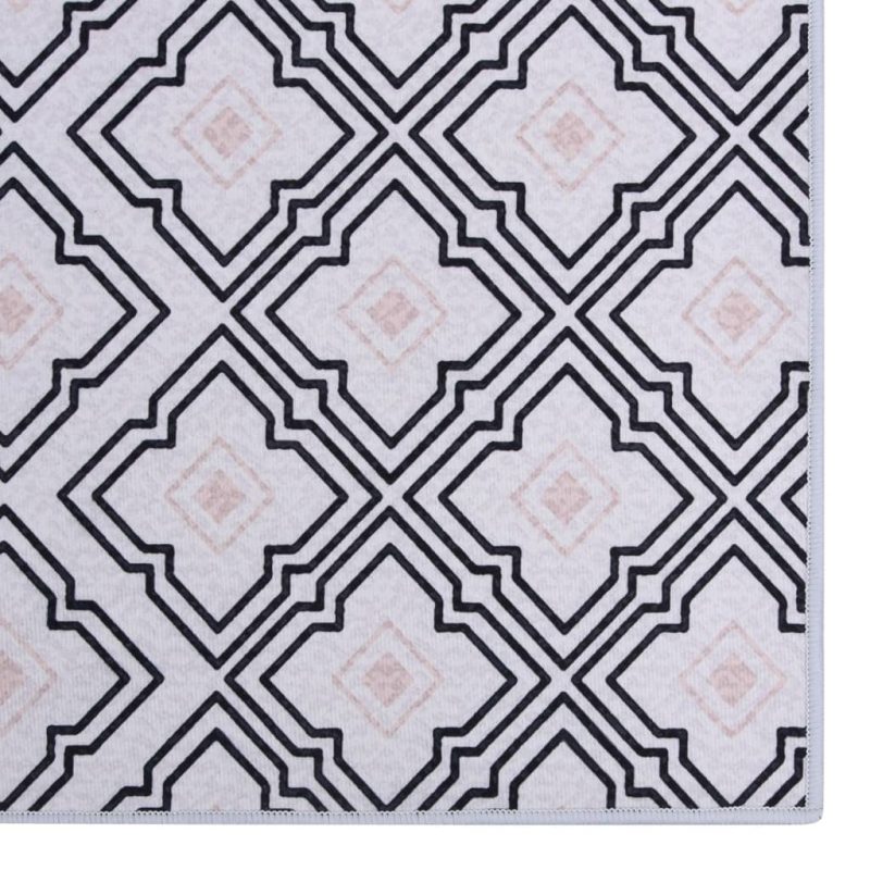 Tepih s uzorkom raznobojni 160 x 230 cm od tkanine - Slika 3
