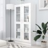 Vitrina visoki sjaj bijela 82