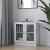 Vitrina visoki sjaj bijela 82