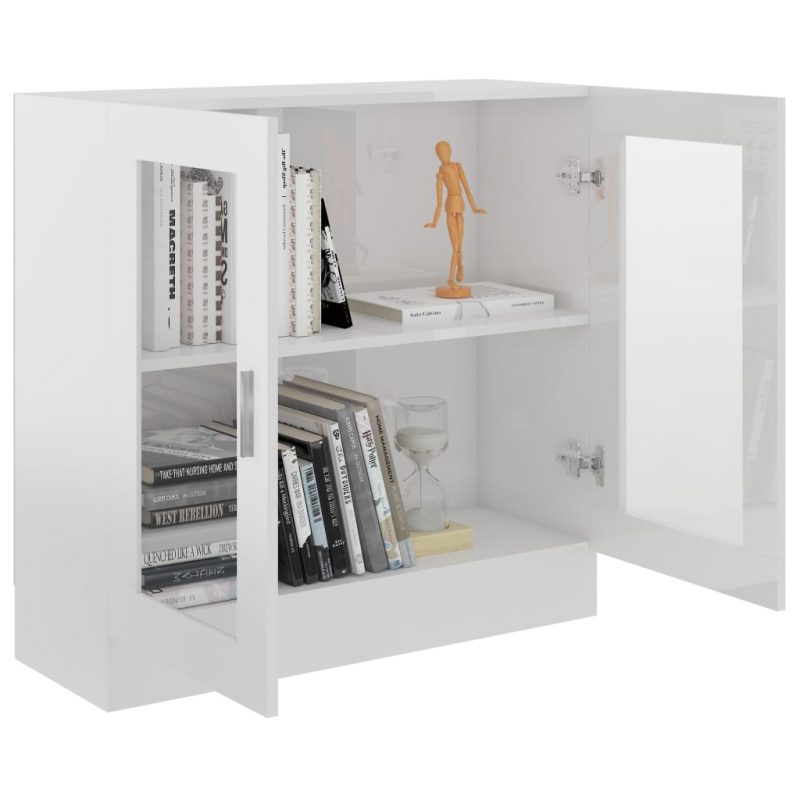 Vitrina visoki sjaj bijela 82