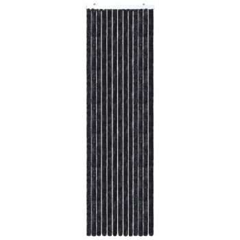Zastor protiv insekata antracit 56 x 200 cm šenil