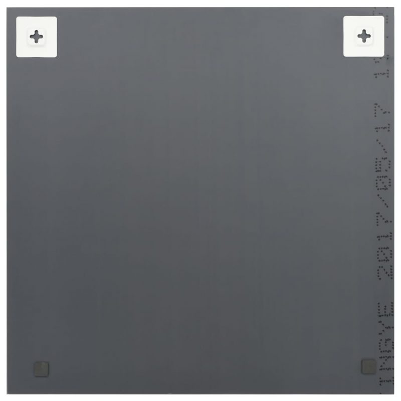 Zidna ogledala 2 kom 50 x 50 cm četvrtasta staklena - Slika 3