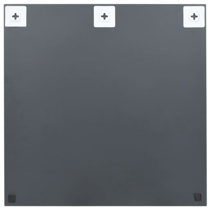 Zidna ogledala 2 kom 60 x 60 cm četvrtasta staklena - Slika 3