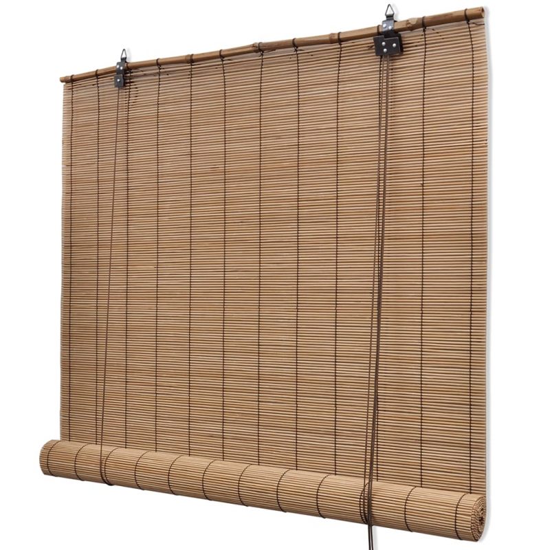 Rolete od bambusa 2 kom 150 x 220 cm smeđe - Slika 3