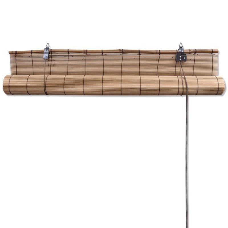 Rolete od bambusa 2 kom 150 x 220 cm smeđe - Slika 4