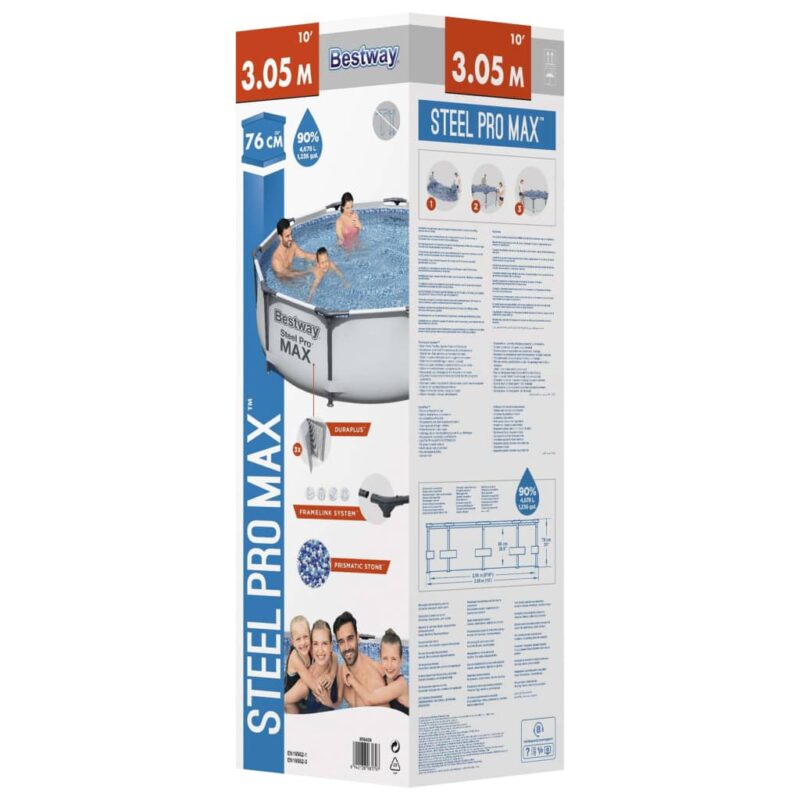 Bestway Steel Pro MAX bazenski set 305 x 76 cm - Slika 3
