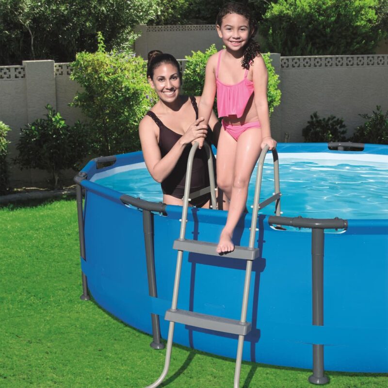 Bestway ljestve za bazen Flowclear s 2 stepenice 84 cm - Slika 4