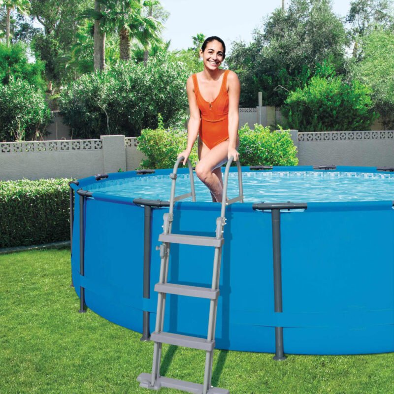 Bestway ljestve za bazen Flowclear s 4 stepenice 122 cm 58331 - Slika 3