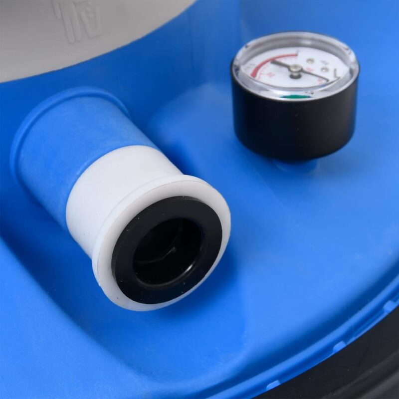 Crpka s pješčanim filtrom plavo-crna 385x620x432 mm 200 W 25 L - Slika 3