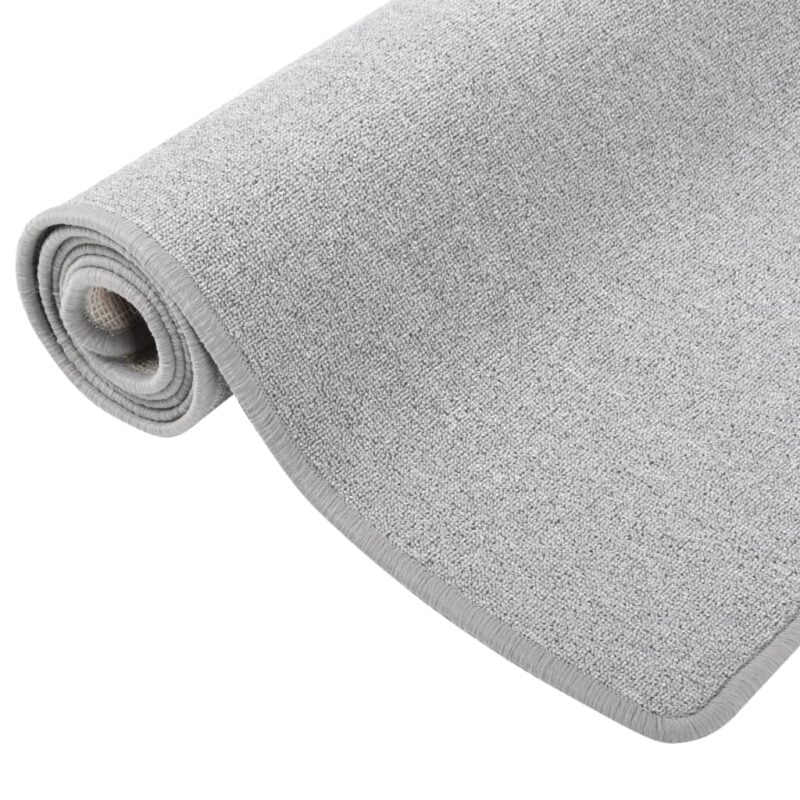 Dugi tepih svjetlosivi 80 x 150 cm - Slika 3