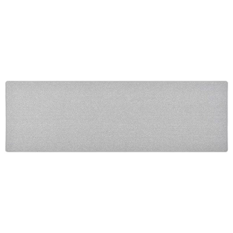 Dugi tepih svjetlosivi 80 x 250 cm