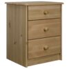 Komoda s ladicama 43 x 34 x 53 cm od masivne borovine