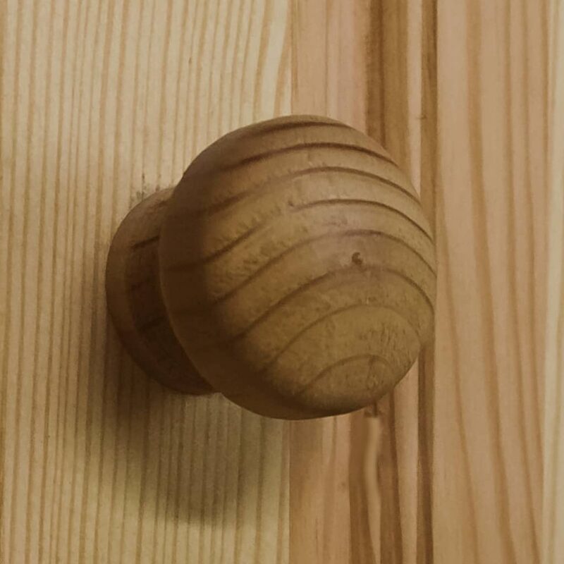 Komoda s ladicama 43 x 34 x 53 cm od masivne borovine
