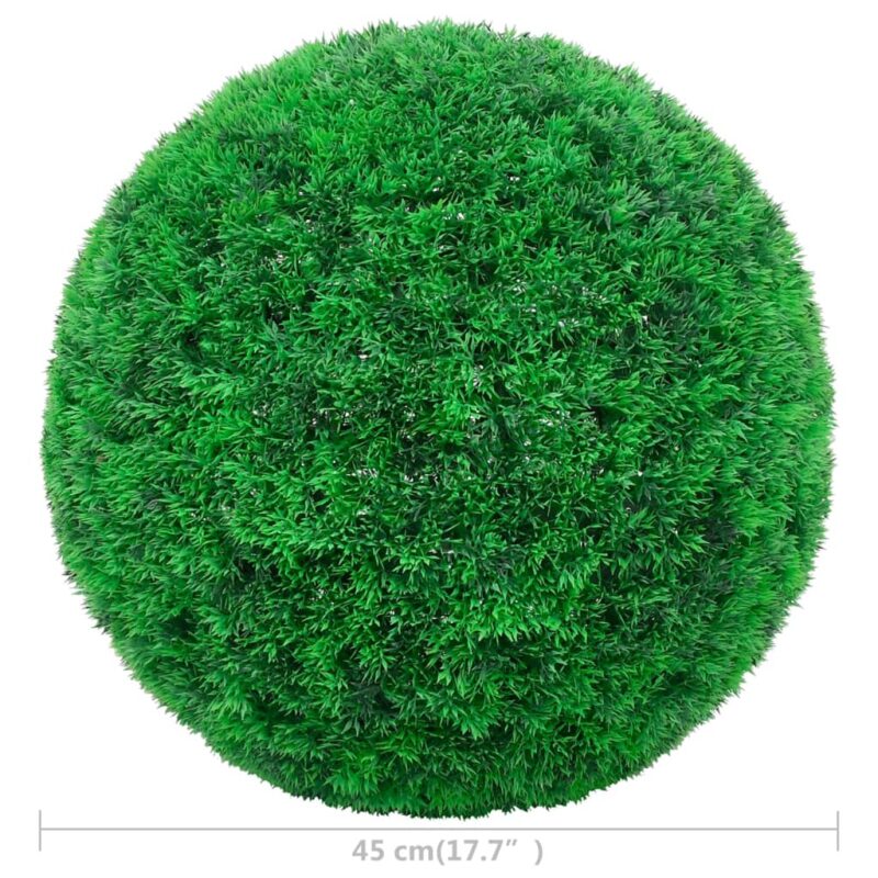Kugle od umjetnog šimšira 2 kom 45 cm - Slika 4
