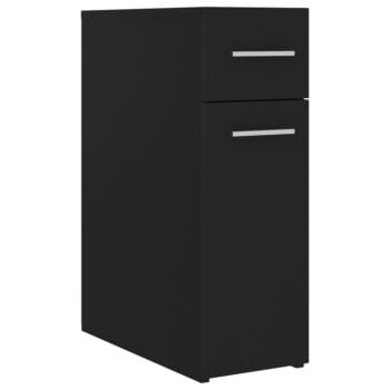 Ormarić za lijekove crni 20 x 45