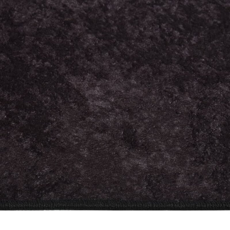 Perivi tepih 190 x 300 cm antracit protuklizni - Slika 4