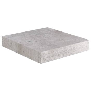 Plutajuće zidne police 2 kom boja betona 23 x 23