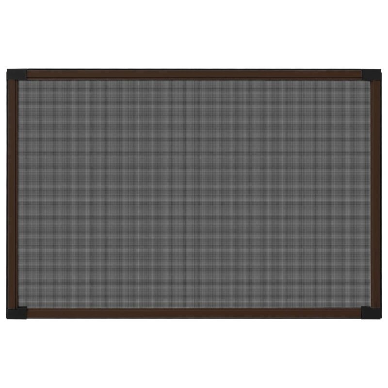Proširivi zaslon protiv insekata smeđi (100 - 193) x 75 cm - Slika 4