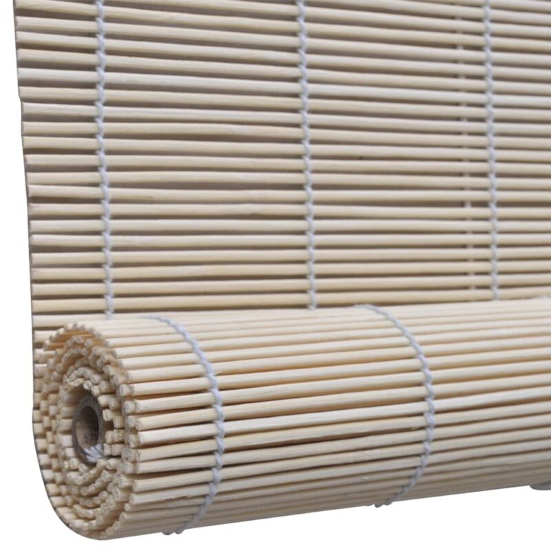 Rolete od prirodnog bambusa 2 kom 120 x 160 cm - Slika 4