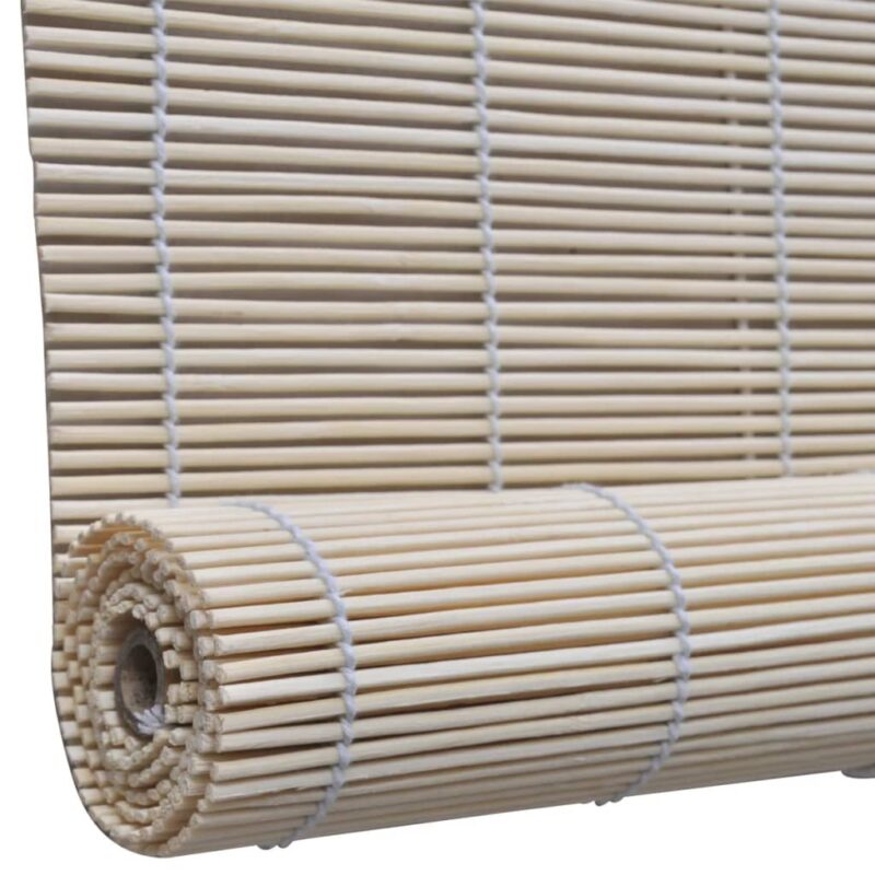 Rolete od prirodnog bambusa 4 kom 120 x 160 cm - Slika 4