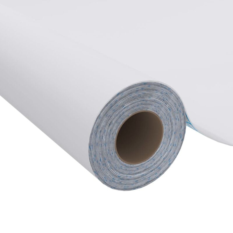 Samoljepljiva folija za namještaj sjajna srebrna 500x90 cm PVC - Slika 3