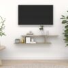 Zidna TV polica boja hrasta sonome 125 x 18 x 23 cm od iverice
