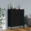 Ladičar crni 80 x 35 x 101