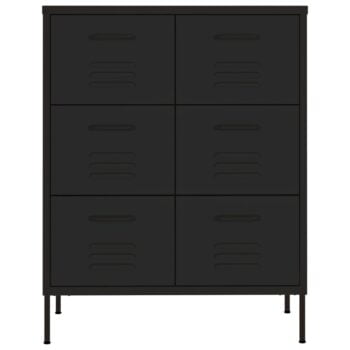 Ladičar crni 80 x 35 x 101