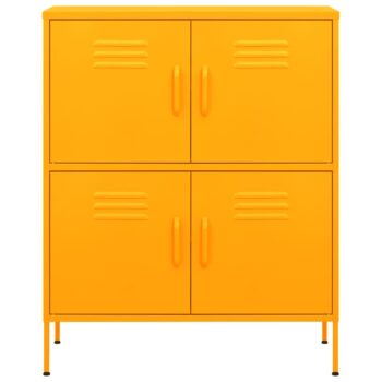 Ormarić za pohranu boja senfa 80 x 35 x 101