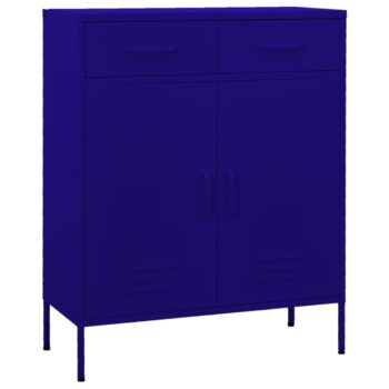 Ormarić za pohranu modri 80 x 35 x 101