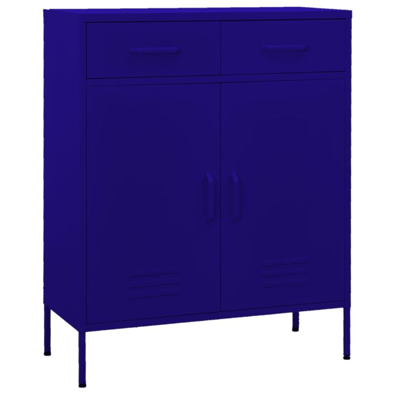 Ormarić za pohranu modri 80 x 35 x 101