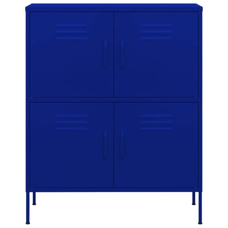 Ormarić za pohranu modri 80 x 35 x 101